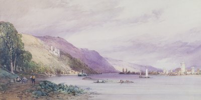 Am Rhein, 1861 von William Callow